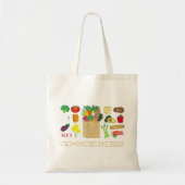 Groentenboer- en tuinbouwproducten tote bag (Voorkant)