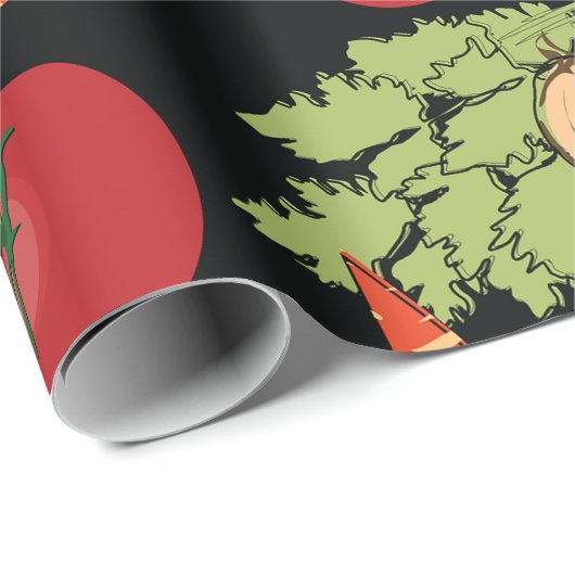 Groentenpatroon Cadeaupapier (Rol Hoek)