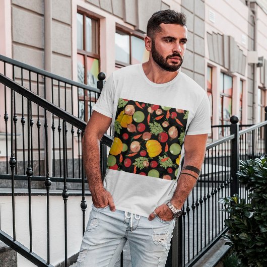 Groentenpatroon T-shirt