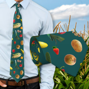 Groentepatroon Boer Veganische Heren Das