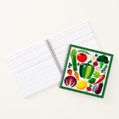 Groentepatroon Notitieboek (Binnen)
