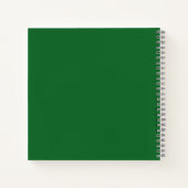 Groentepatroon Notitieboek (Achterkant)