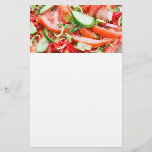 Groentesalade Flyer (Achterkant)