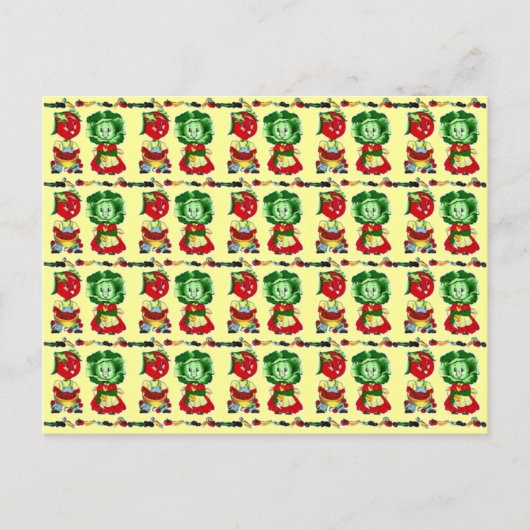  groentesaus briefkaart (Voorkant)