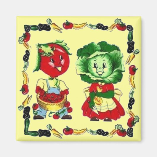 groentesaus magneet (Voorkant)