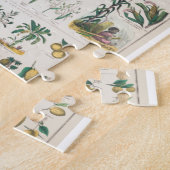 Groenteschool en familiekaart legpuzzel (Zijkant)