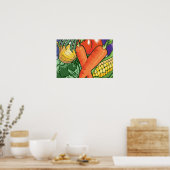 groenteslijmen poster (Keuken)
