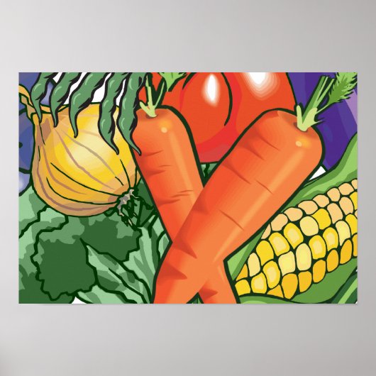 groenteslijmen poster (Voorkant)