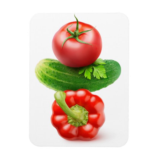 Groentespiramide Magneet (Verticaal)