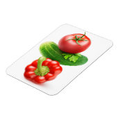 Groentespiramide Magneet (Linkerzijde)