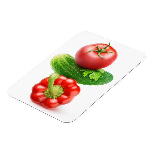 Groentespiramide Magneet (Linkerzijde)