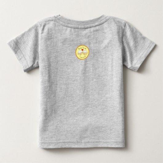 Groentestieren Funny Kind Baby's T-shirt (Achterkant)