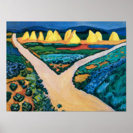 Groentewelden | Auguste Macke | Poster