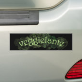 Groentewraak Bumpersticker (Op auto)