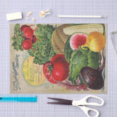  groentezaadcatalogus tissuepapier (Craft)