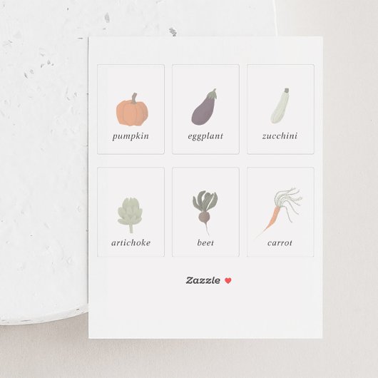 Groentezaadpakket 2x3 inch labelset sticker