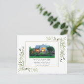 Groenverhuisfoto Aankondigingskaart (Staand voorkant)