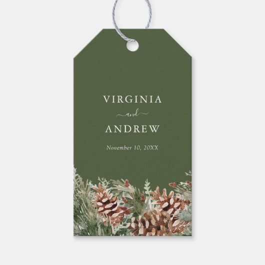 groenvlinder cadeaulabel (Voorkant)