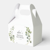 Groenvoorziening Eucalyptus Bruidsdouche Bedankdoosjes (Voorkant Zijde)