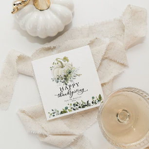 Groenvoorziening Eucalyptus Witte Pompoen Vrienden Servet