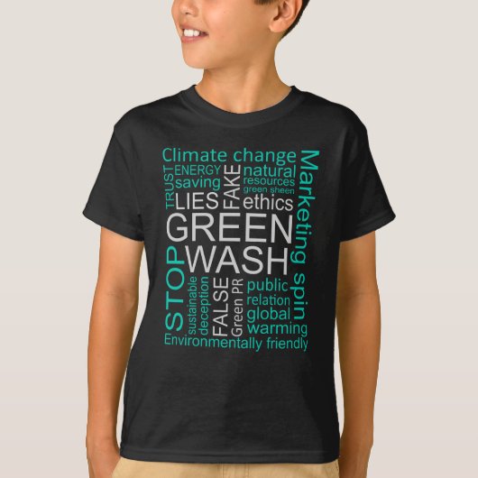 Groenwas Foute Leugens Bedrog T-shirt (Voorkant)