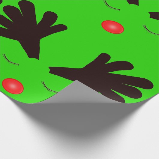 groenwikkelpapier van Rudolph Cadeaupapier (Hoek)