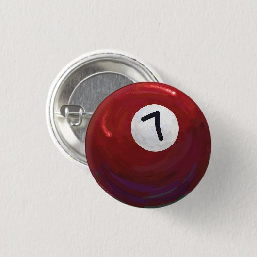 Groep 7 Ball Ronde Button 3,2 Cm (Voorkant /achterkant)
