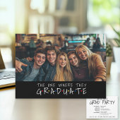 Groep Afstuderen Celebration 1 Pic Meerdere namen Kaart