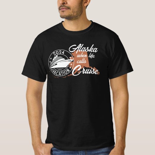 Groep Alaska Cruise T-shirt (Voorkant)