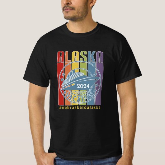 Groep Alaska Travel Cruise T-shirt (Voorkant)