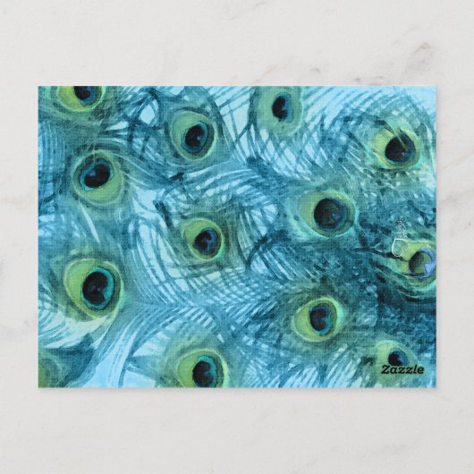 Groep als Pacock- Lijst Aantal plaatste 1112 Briefkaart (Achterkant)