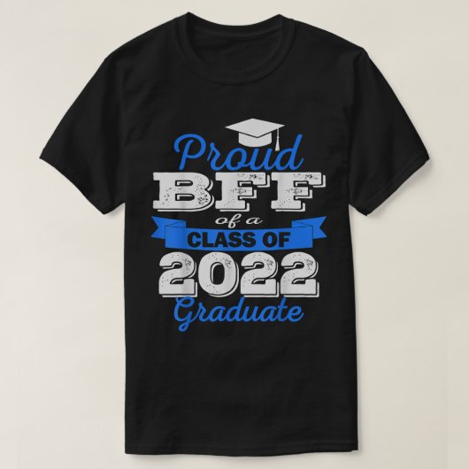 Groep BF van 2022 Afstuderen klasse 2022 Afstudere T-shirt (Design voorkant)