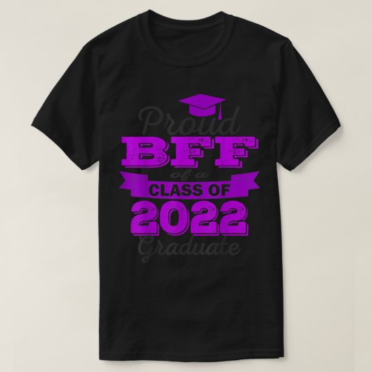 Groep BF van 2022 Afstuderen klasse 2022 Afstudere T-shirt (Design voorkant)