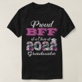 Groep Bff van 2022 Afstuderen Klasse 2022 Afstuder T-shirt (Design voorkant)