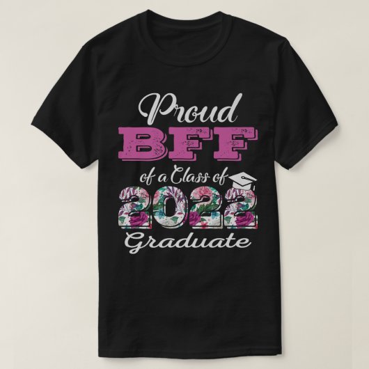 Groep Bff van 2022 Afstuderen Klasse 2022 Afstuder T-shirt (Design voorkant)