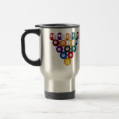 Groep: Billiard Balls: Biljarten: Travel Mug Reisbeker (Links)