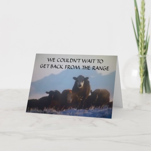 "GROEP BIRTHDAY - WISSELEN NAAR JULLIE" KAART (Voorkant)