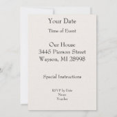 Groep Bruin wit Partij Katten Paraplu's Sneeuw Kaart (Achterkant)