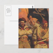 Groep Buccanneers Briefkaart (Voorkant / Achterkant)