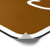 Groep Camping Sign Poster (Hoek)