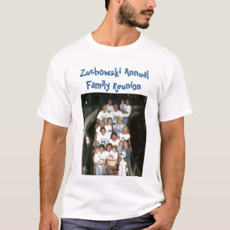 groep-cruise, jaarlijkse gezinshereniging Zuchowsk T-shirt