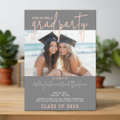 Groep Graduation Party - Twin 2 Afgestudeerden Kaart