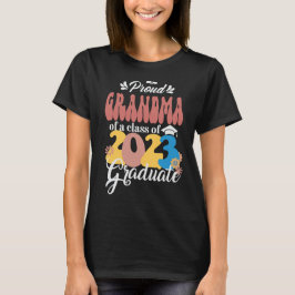 Groep GRANDMA van een Klasse van 2023 Afstuderen R T-shirt