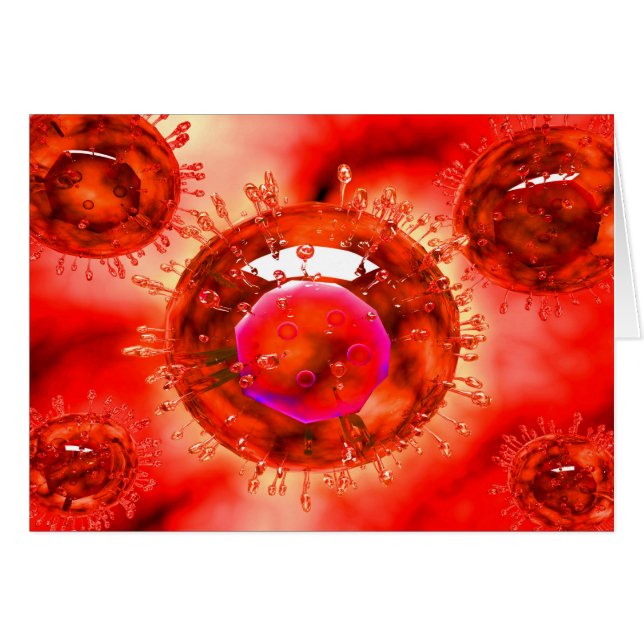 Groep H5N1-virus met Glassy Uitzicht 1 (Voorkant Horizontaal)