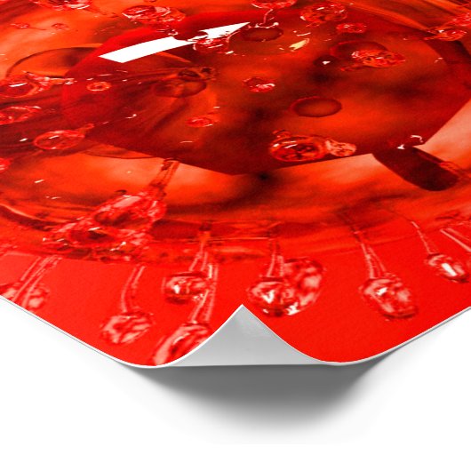 Groep H5N1-virus met Glassy Uitzicht 1 Poster (Hoek)