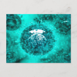 Groep H5N1-virus met Glassy Uitzicht 2 Briefkaart