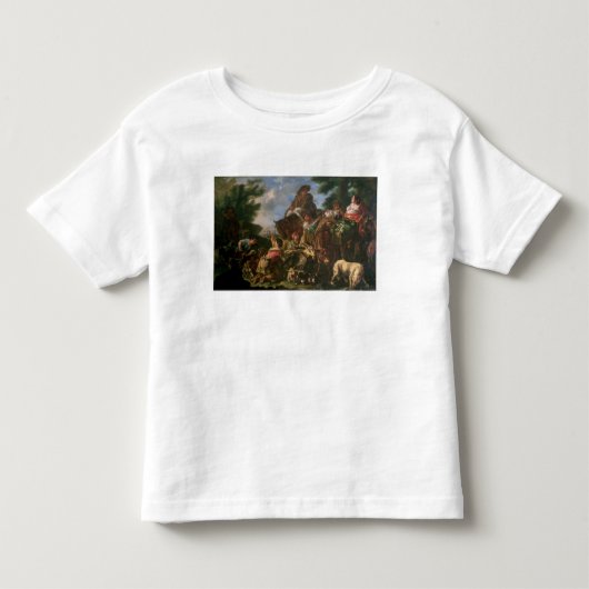 Groep herders met een paard kinder shirts (Voorkant)