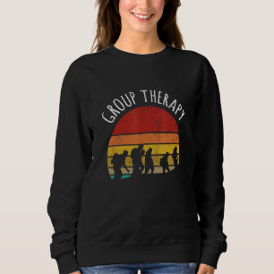 Groep Hiking Therapie Retro Hiker Trui