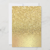 Groep hoge hiel, glas, rood, goudglitter kaart (Achterkant)