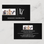 Groep honden | Schaar en kam Visitekaartje (Voorkant / Achterkant)